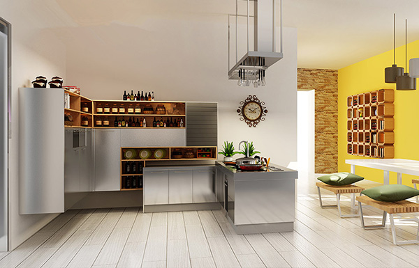 德圣龍水性金屬漆在櫥柜上面的展示效果 德圣龍水性金屬漆在櫥柜上面的展示效果